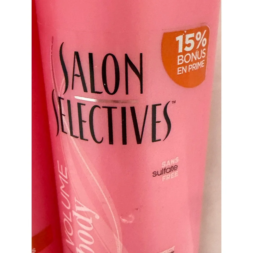 Salon Selectives Volume Body Conditioner Biotin Sulfate Free 16.1oz 2 Pack